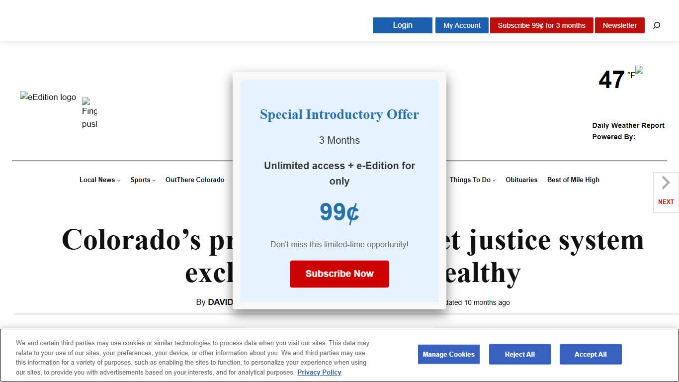 Colorado's private, often secret justice system exclusively for the wealthy - Denver Gazette